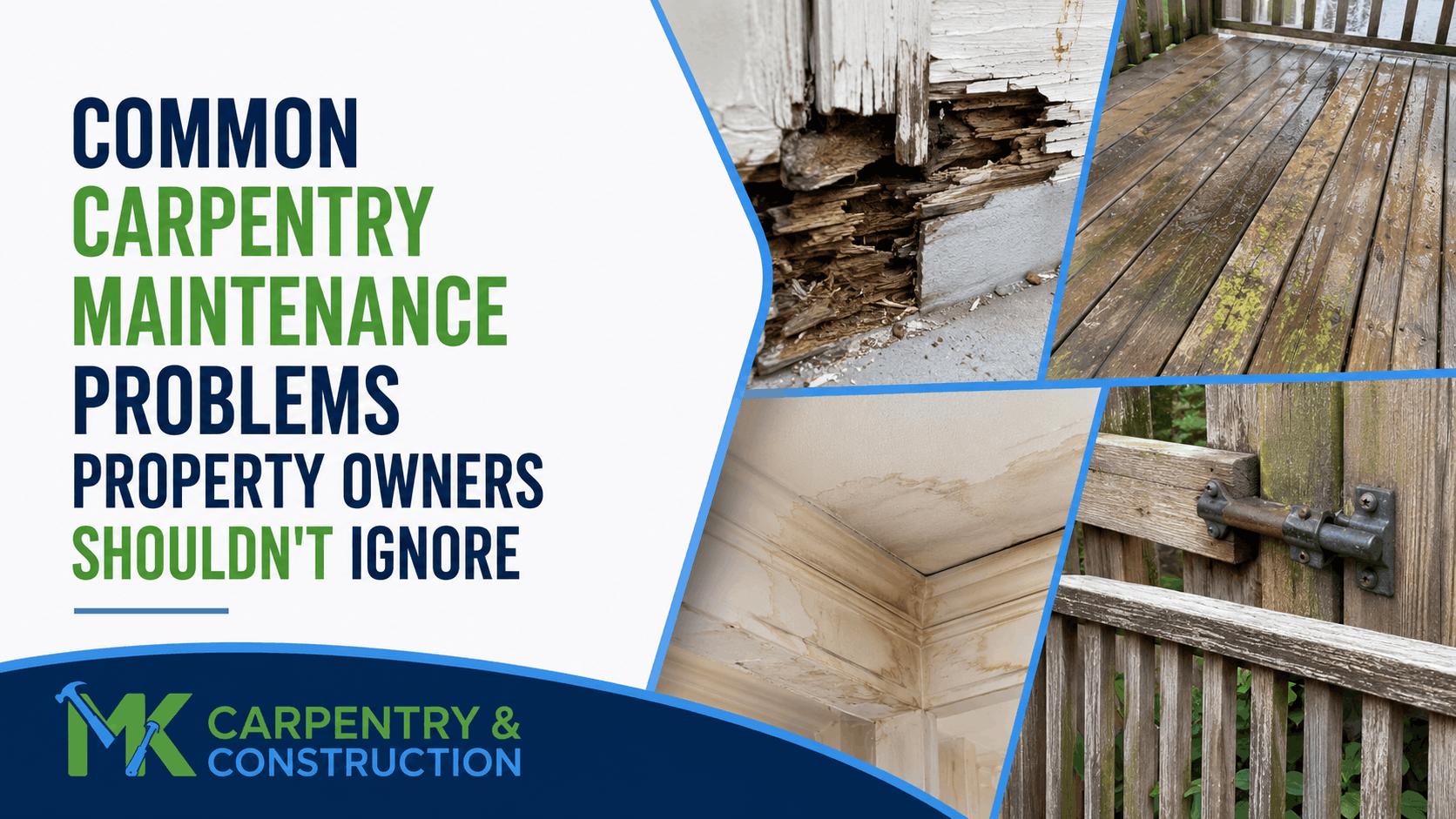 carpentry maintenance problems