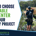 how to choose a carpenter Sydney