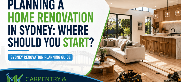 planning a home renovation Sydney