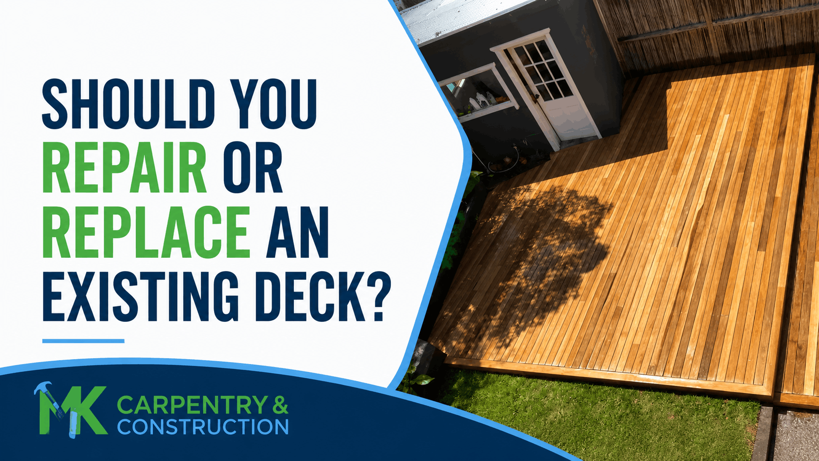 repair or replace a deck